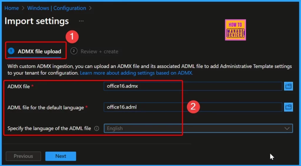 New Office ADMX Template for Microsoft 365 Apps for Enterprise Project and Visio | Import to Intune - Fig.8