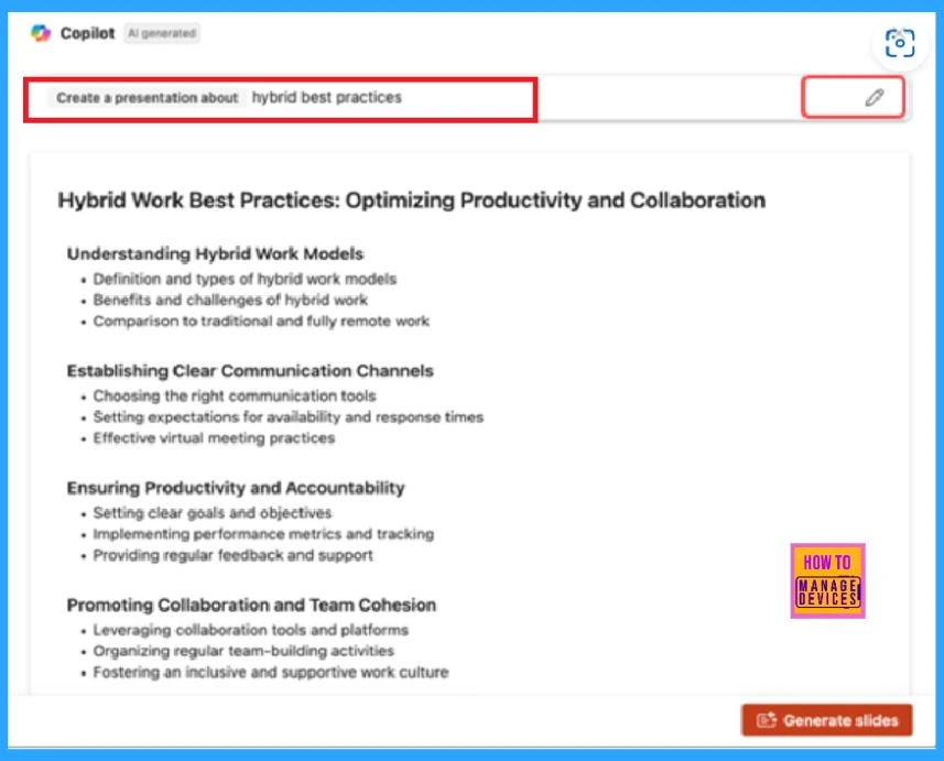 Create PPT from Word PDF Files using Microsoft 365 Copilot in PowerPoint - Fig.2(Image credited to Microsoft)