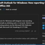 Report Button Not Removed in Classic Outlook After Setting Use a Non Microsoft Add in Button 1