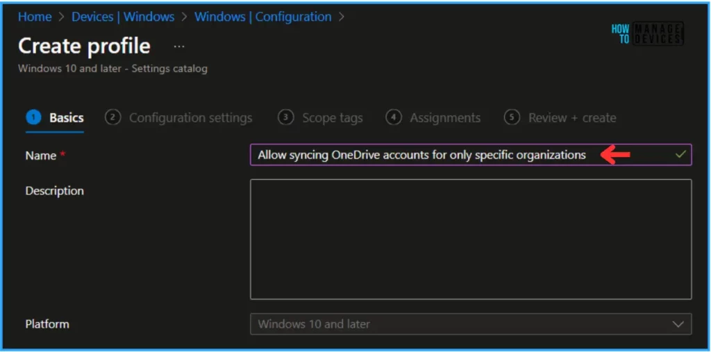 Intune Policy Allows Syncing OneDrive Accounts only for Specific Organizations with block error 0x8004e4d1. Fig. 4