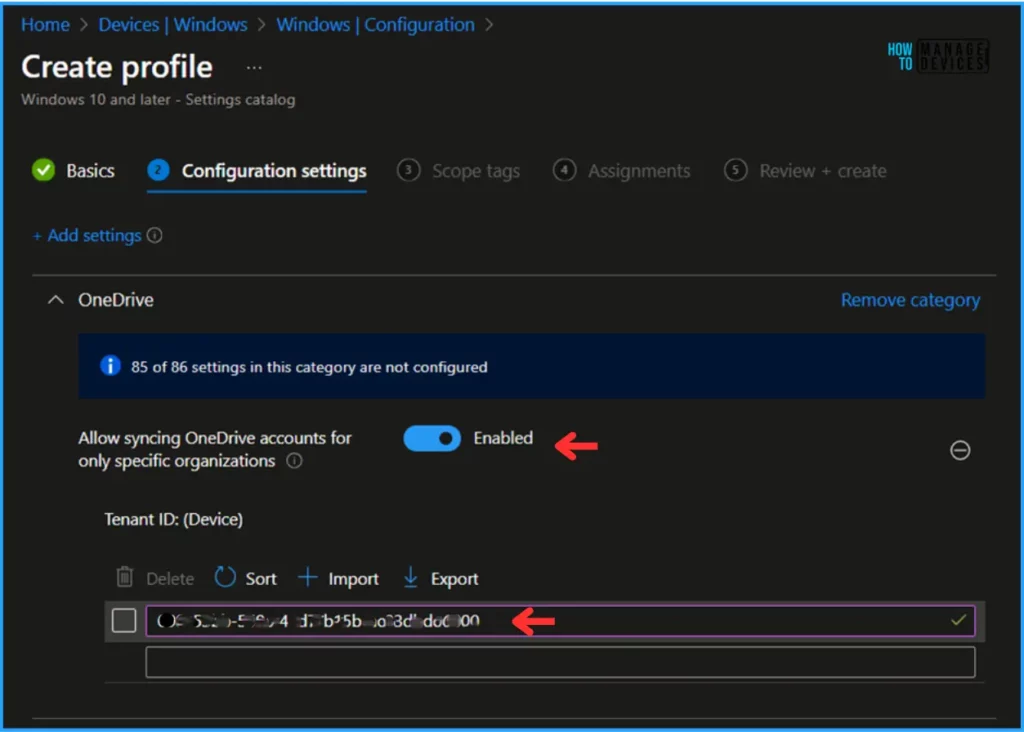 Intune Policy Allows Syncing OneDrive Accounts only for Specific Organizations with block error 0x8004e4d1 Fig. 7