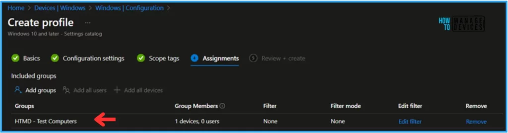 Step-by-Step Guide to Allow Syncing OneDrive Accounts for Only Specific Organizations Using Intune. Fig. 9