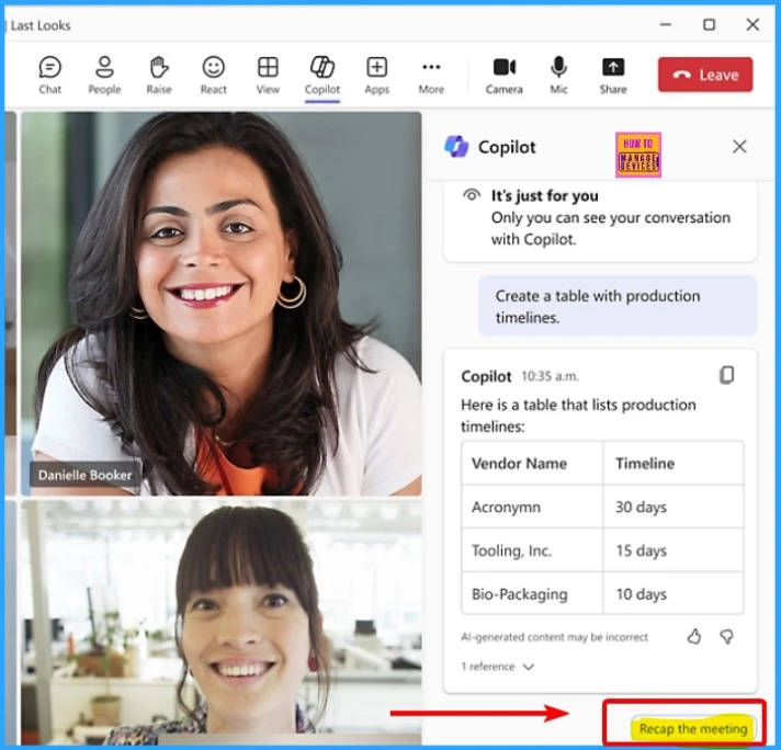 Top 10 Must Try Copilot Prompts of Microsoft 365 - Fig.2 - Creds to MS
