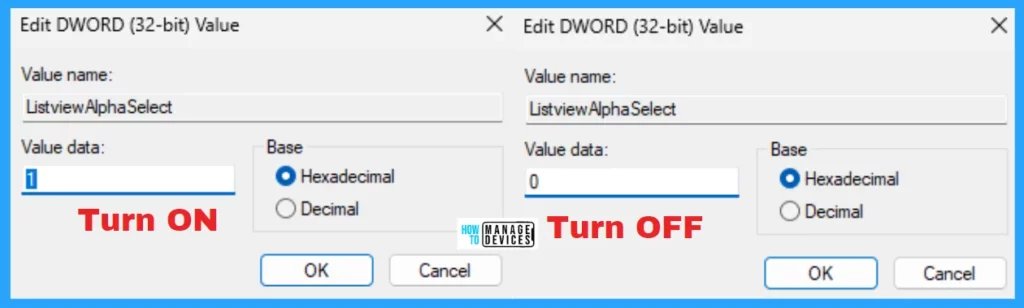Turn On or Off Translucent Selection Rectangle on Desktop in Windows 11 - Fig. 12