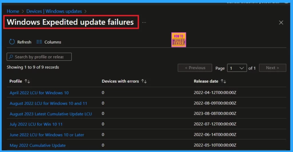 Intune New Alerts DeviceDiagnosticDataNotReceived and MinimumOSBuildNotMet to help Troubleshooting-Fig.3
