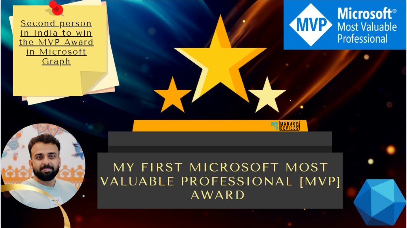 My First Microsoft Most Valuable Professional [MVP] Award for 2024-2025. Fig 01