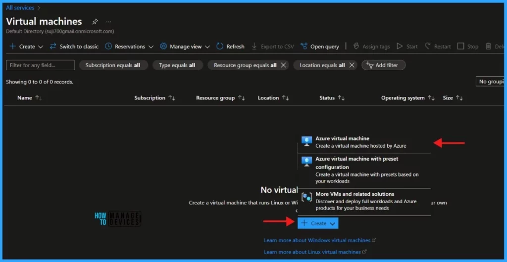 Step-by-Step Guide: Creating a Windows Server 2025 in Microsoft Azure from Scratch. Fig. 03