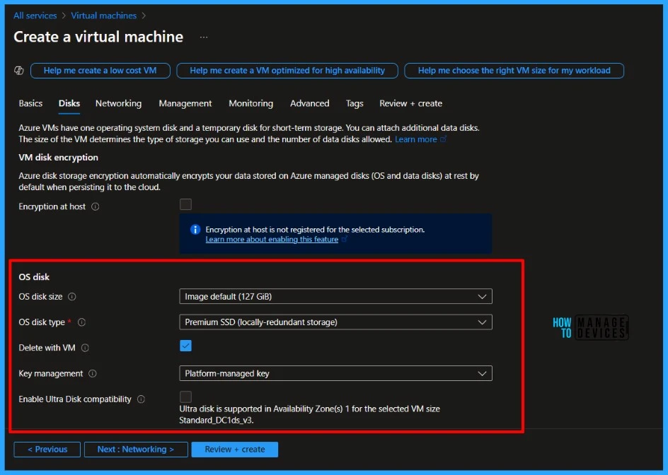 Step-by-Step Guide: Creating a Windows Server 2025 in Microsoft Azure from Scratch. Fig. 06