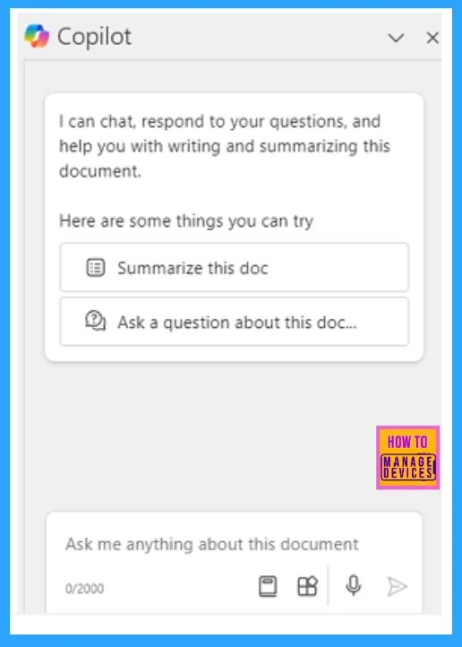 How to Create Draft Edit and Answer Questions Word Document Using Microsoft 365 Copilot in Word 8 How to Create Draft Edit and Answer Questions Word Document Using Microsoft 365 Copilot in Word - Fig.14(Image credited to Microsoft)