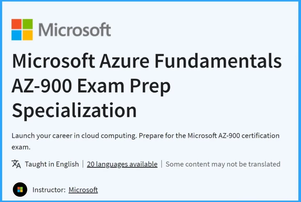 AZ-900 Exam Prep Guide Microsoft Azure Fundamentals - Fig.2 - Creds to MS