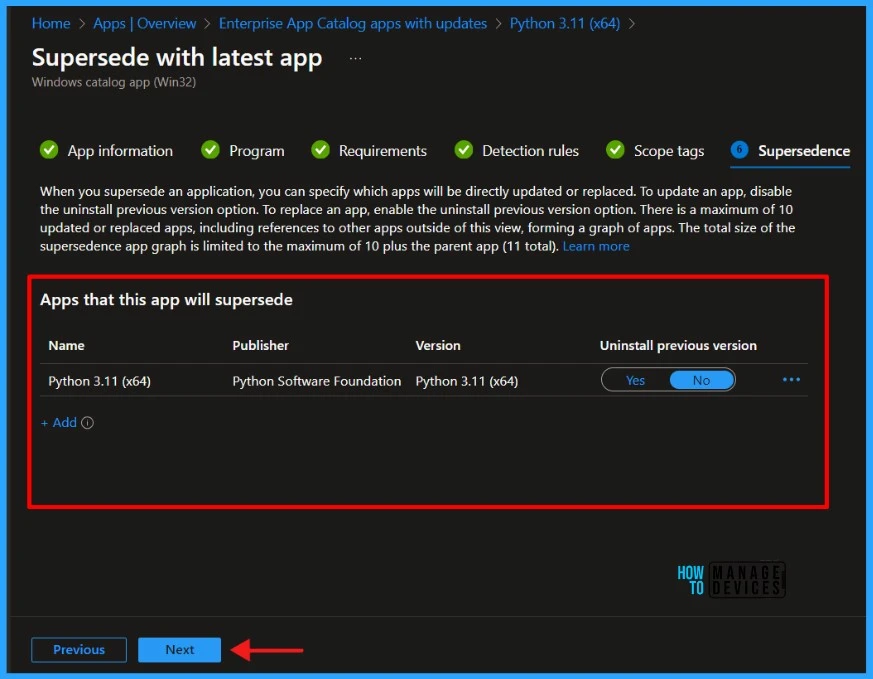Best Guide to Update the Python Application with Enterprise App Management in Intune 10 Best Guide to Update the Python Application with Enterprise App Management in Intune 4
