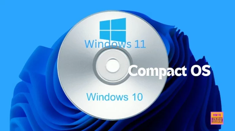 Enable or Disable Compact OS with Windows 10 and 11