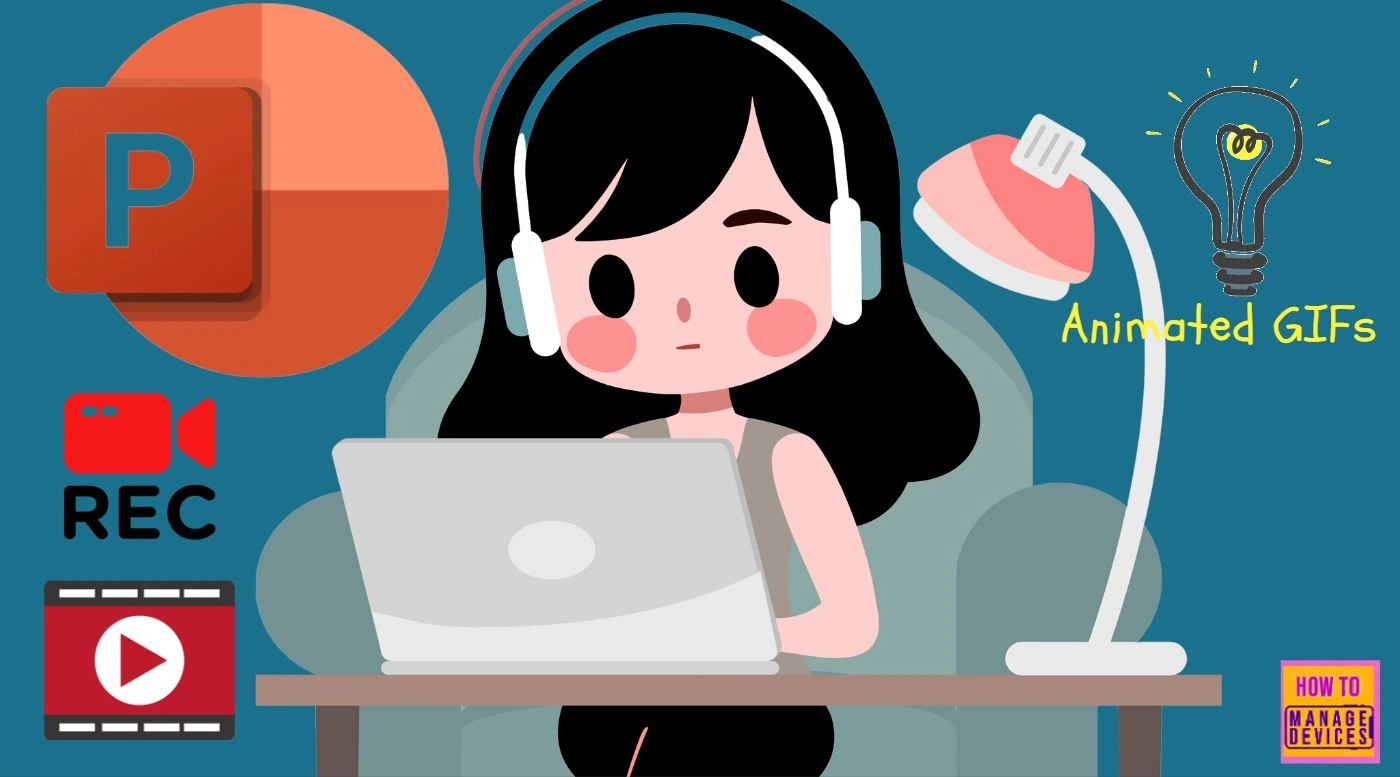 Converting Presentations into Videos Screen Recordings GIFs Captions and Export- PPT in a New Renovation Path