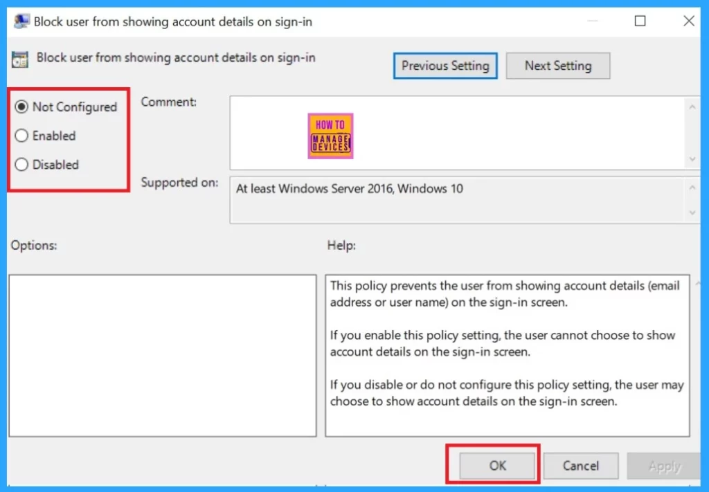 Enable Disable Show Account Email Address on Sign-in Screen in Windows 11 Using Group Policy Intune-Fig.8