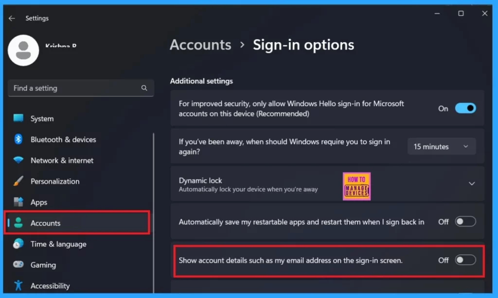 Enable Disable Show Account Email Address on Sign-in Screen in Windows 11 Using Group Policy -Fig.3