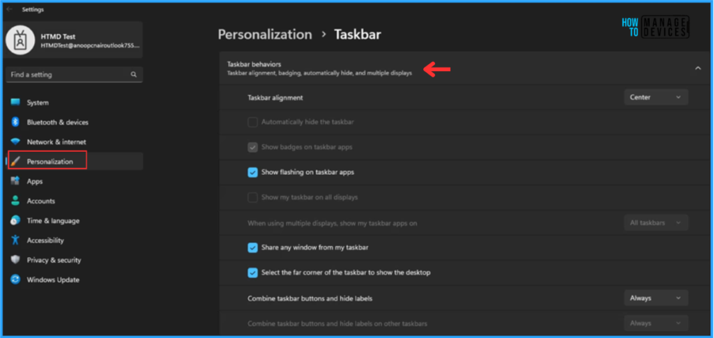 Easy Method to Lock All Taskbar Settings on Windows Endpoints with Intune. Fig. 12