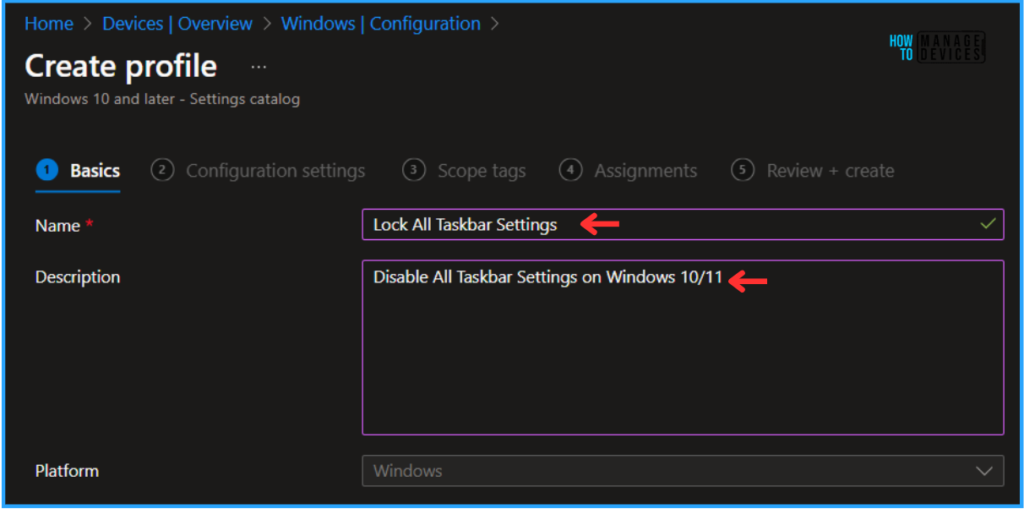 Easy Method to Lock All Taskbar Settings on Windows Endpoints with Intune. Fig. 4