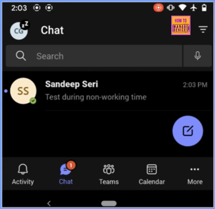Intune Configure Notification Muting and Block Teams Access for Shift Workers Based on Working Time Status 6 Intune Configure Notification Muting and Block Teams Access for Shift Workers Based on Working Time Status - Fig.3 - Creds to MS