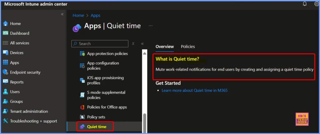 Intune Configure Notification Muting and Block Teams Access for Shift Workers Based on Working Time Status 7 Intune Configure Notification Muting and Block Teams Access for Shift Workers Based on Working Time Status - Fig.4