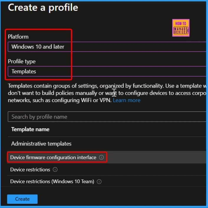 Intune Device Firmware Configuration Interface DFCI now Supports VAIO Devices Running Windows 10 and 11 - Fig.2
