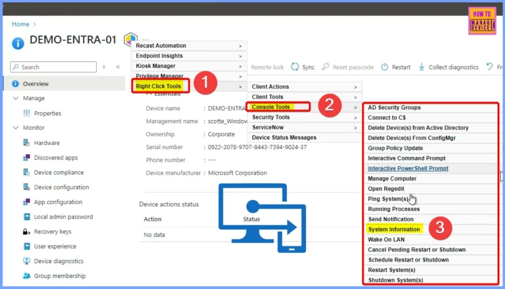 Introducing Right Click Tools for Intune Recast Automation Endpoint Insights Kiosk and Privilege Manager 5 Introducing Right Click Tools for Intune Recast Automation Endpoint Insights Kiosk and Privilege Manager - Fig.2 - Creds to recastsoftware