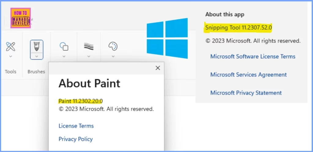 Why Does Windows 11 24H2 Have Outdated Versions of Paint and Snipping Tool? - Fig.3 - Creds to Panu Saukko