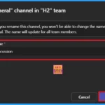 Easily Rename the General Channel in Microsoft Teams New Feature