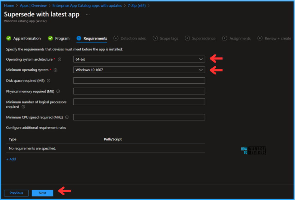 7-Zip Update with Enterprise App Catalog App in Intune Best Step-by-Step Guide 7 Best Step-by-Step Guide to Use 7-Zip Update with Enterprise App Catalog App in Intune. Fig. 7