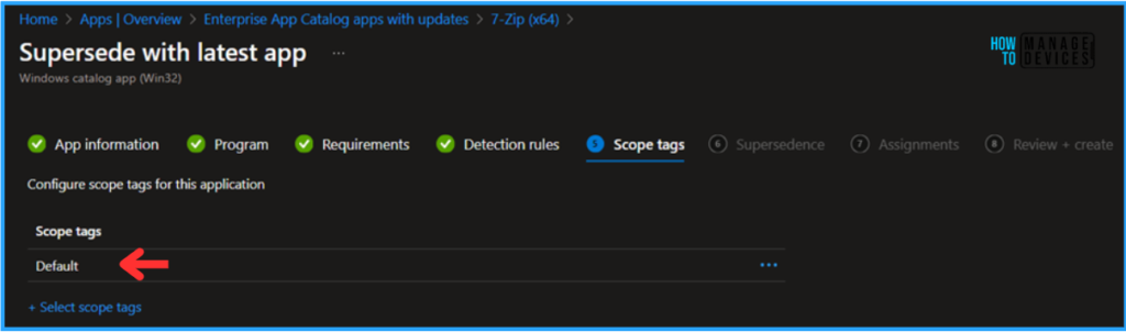 7-Zip Update with Enterprise App Catalog App in Intune Best Step-by-Step Guide 9 Best Step-by-Step Guide to Use 7-Zip Update with Enterprise App Catalog App in Intune. Fig. 9