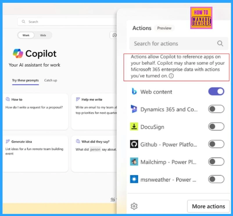 Microsoft 365 Copilot Agent with Copilot Studio to Improve Your Business Need - Fig.8 (Image credited to MS)