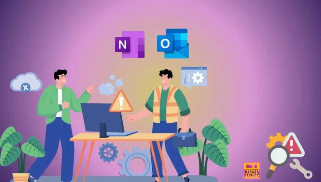 Share Notes with the Meeting or Take Notes on Your Own stopped working | Outlook Blank Page Title Issue Fig.1