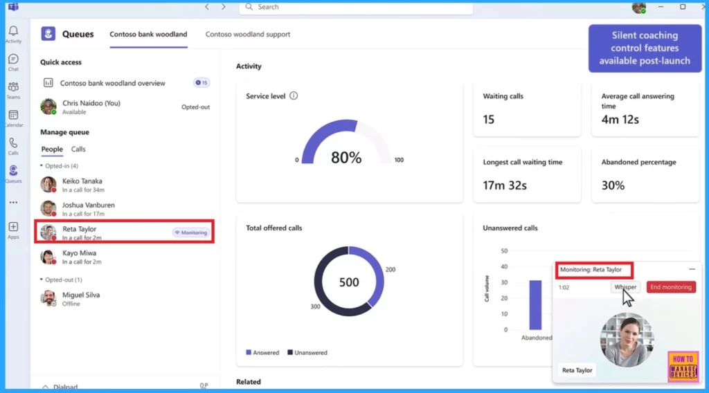 What is Queues App for Teams and How this Helps to Directly Interact with Customer Calls 3 What is Queues App for Teams and How this Helps to Directly Interact with Customer Calls - Fig.2 (Image edited to MS)