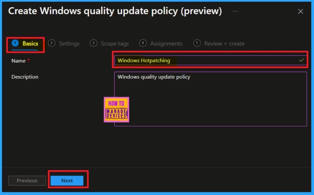 How to Implement Windows 11 Hotpatching using Intune 6 How to Implement Windows 11 Hotpatching using Intune -Fig.5
