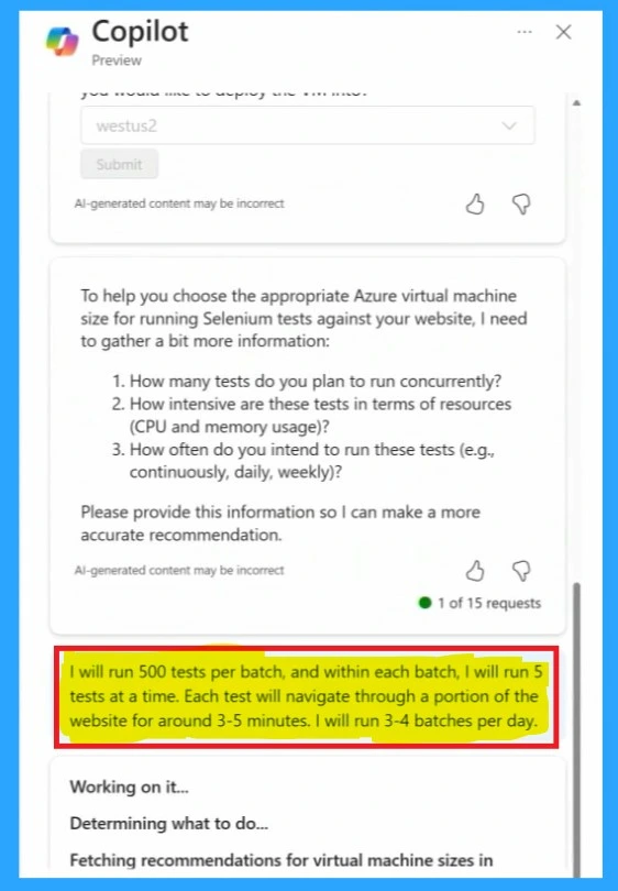 New Copilot for Azure VM Size Recommendations Simplifying Virtual Machine Selection-Fig.4 Creds to MS