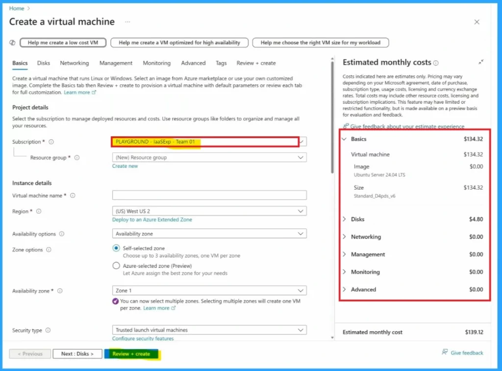 Announcing New Copilot for Azure VM Size Recommendations-Fig.6 Creds to MS