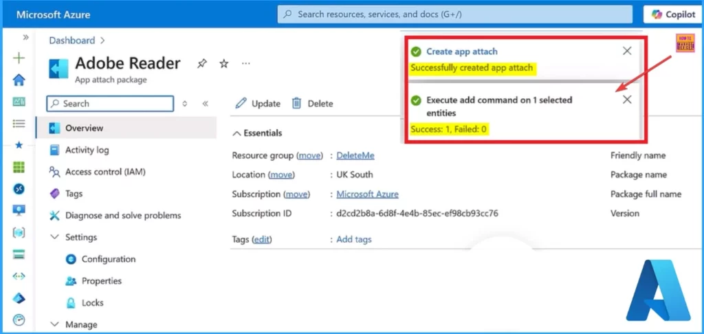 Introducing App Attach with App-V Package Support in Azure - Fig.10 - Creds to MS