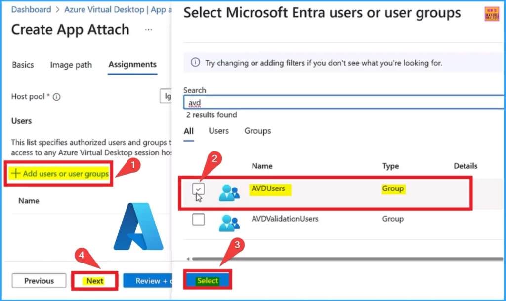 App Attach Now Support App-V Packages | Manage App-V Applications in Azure - Fig.8 - Creds to MS