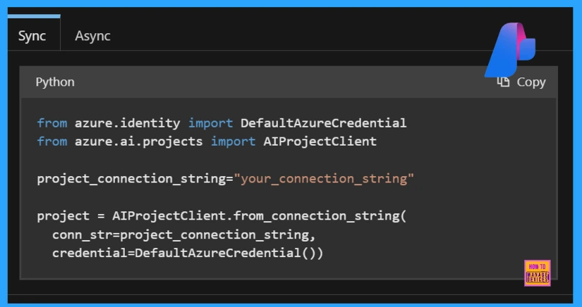 Microsoft Azure AI Foundry SDK New Feature for Developing AI in Azure - Fig.3 (image credit to MS)