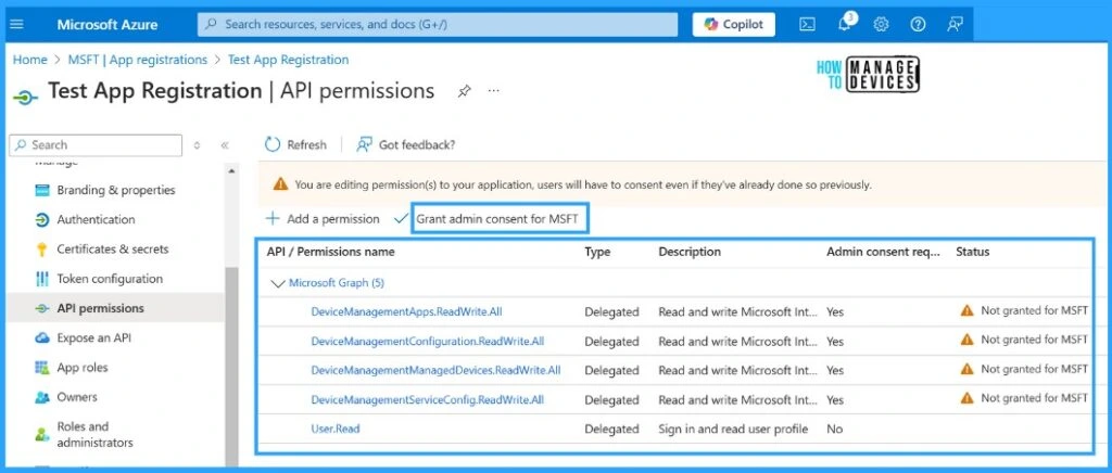 Best guide to configure App Registration in Microsoft Entra - Figure 06