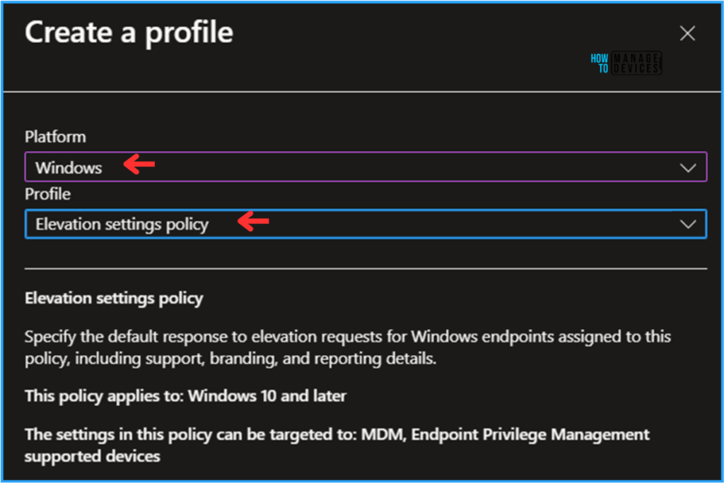 Best Guide to Configure User Confirmed EPM Elevation Settings Policy with Intune. Fig. 3