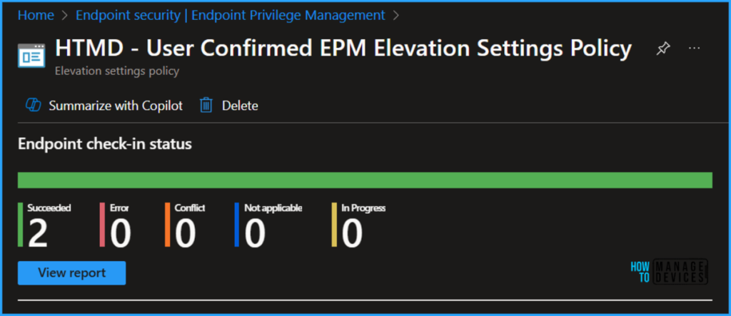 Best Guide to Configure User Confirmed EPM Elevation Settings Policy with Intune. Fig. 9