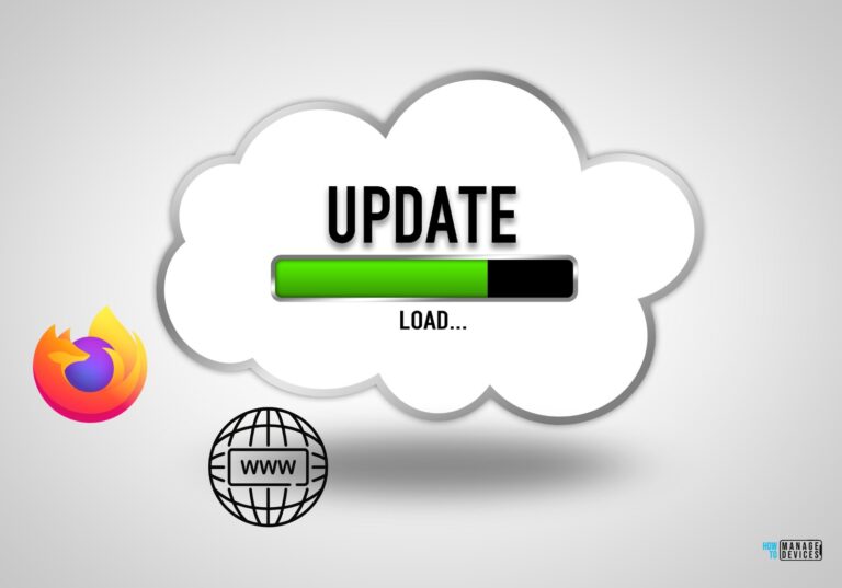 Best Way to Auto Update Mozilla Firefox Browser Using Intune Configuration Policy. Fig. 1