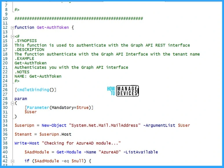 Bulk Export Intune Settings and Configuration Profiles Using Sample PowerShell Script - Fig. 03
