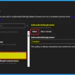 Enable Address Bar Editing in the Edge Browser using the Microsoft 365 Admin Center Policy 1 Enable Address Bar Editing in the Edge Browser using the Microsoft 365 Admin Center