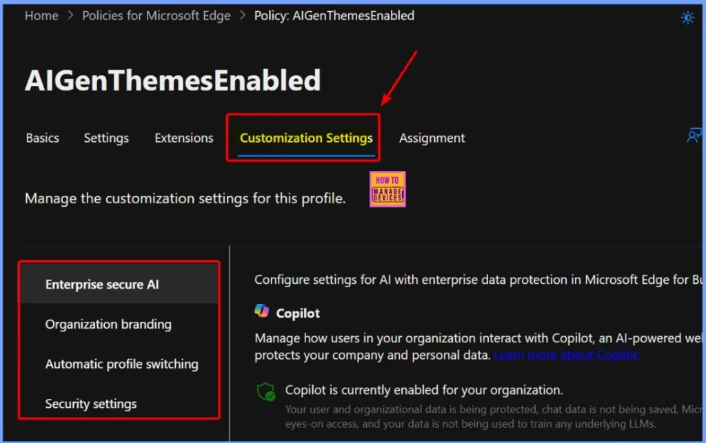 Enable AI Gen Themes in Edge Browser using Microsoft 365 Admin Center Configuration Policy 10 Enable AI Gen Themes in Edge Browser using Microsoft 365 Admin Center Policy - Fig.8