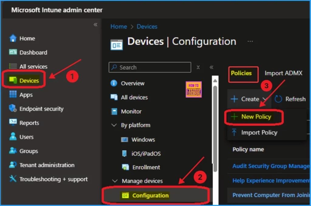 Enable Disable Allow Discoverable Mode in Bluetooth using Intune Policy Settings Catalog 2 Enable Disable Allow Discoverable Mode in Bluetooth using Intune Policy Settings Catalog - Fig.1
