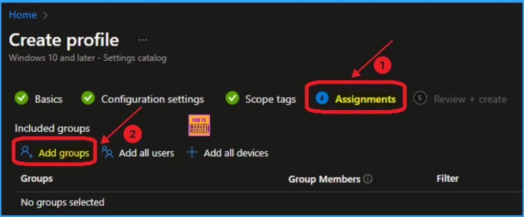 Enable Disable Allow Discoverable Mode in Bluetooth using Intune Policy Settings Catalog 9 Enable Disable Allow Discoverable Mode in Bluetooth using Intune Policy Settings Catalog - Fig.7