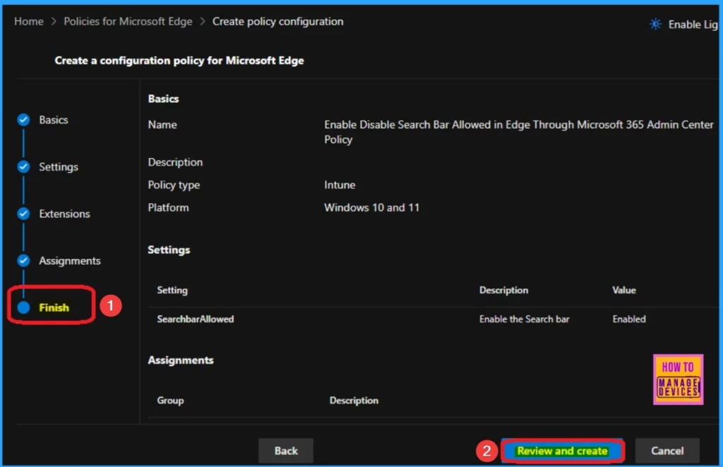 Enable Disable Search Bar Allowed in Edge Through Microsoft 365 Admin Center Policy 9 Enable Disable Search Bar Allowed in Edge Through Microsoft 365 Admin Center Policy - Fig.8