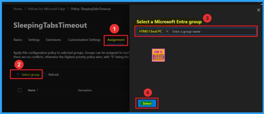 Enable Disable Sleeping Tabs Timeout in Edge Browser using the Microsoft 365 Admin Center Policy 9 Enable Disable Sleeping Tabs Timeout in Edge using the Microsoft 365 Admin Center-Fig.9