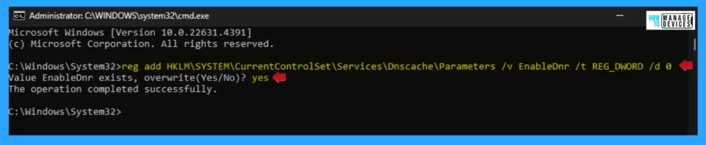 How to Enable or Disable DNR Support for Windows 11 | Discovery of Network-Designated Resolvers 14 How to Enable or Disable DNR Support For Windows 11 - Fig. 13